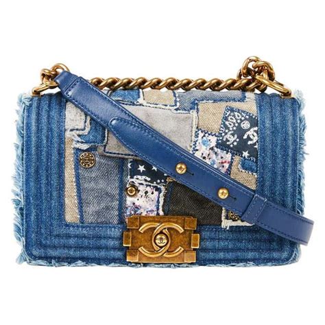 chanel boy denim patchwork|chanel bag review.